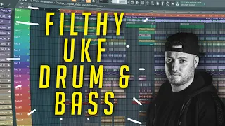 FLP | Professional Filthy UK Drum & Bass like Sub Focus, Kanine, Tsuki FL Studio