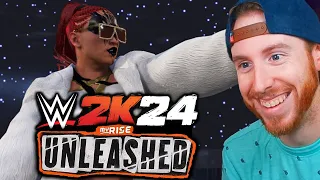 I STREAMED UNTIL I BEAT WWE 2K24 MYRISE UNLEASHED - Part 2