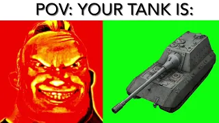 Mr incredible becoming canny (POV: your tank in WoT Blitz)