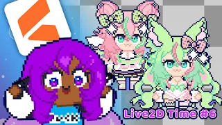 【Live2D Work Flow】Adorable & Detailed outfit rigging | Live2D Rigging Stream