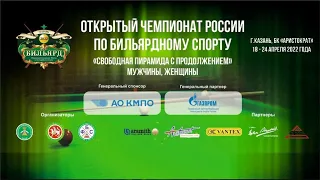 Финал | Володин Н. - Вахитов И. | Чемпионат России по пирамиде "Свободная с продолжением" 2022