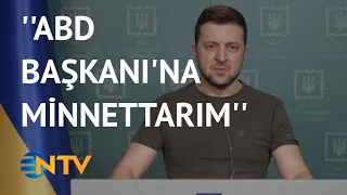 @NTV Zelenski: ABD Başkanı dünyaya en güçlü sinyali verdi