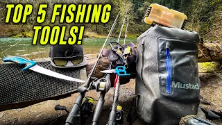 TOP 5 MUST Have FISHING Tools For Any Angler!