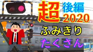 2020超ふみきり沢山(後編) Japan Railway crossing (japan)