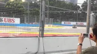 2012 Singapore Formula 1 Test Day part 1