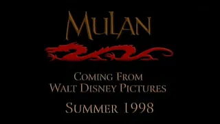 Mulan - 1997 Teaser Trailer (Work-in-Progress)