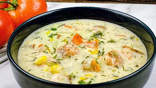 Super Easy And Delicious One-Pot Salmon Chowder Recipe!