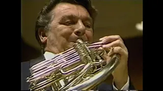 Reinhold Gliere  CONCERTO for Waldhorn and orchestra  (Hermann Baumann, LIVE)