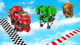 RACING THE FASTEST JETPACKS! - Trailmakers