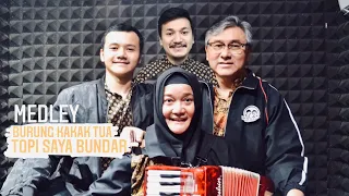 BURUNG KAKAK TUA & TOPI SAYA BUNDAR (MEDLEY) ( BOY'S FAM HISTORY + COVER)