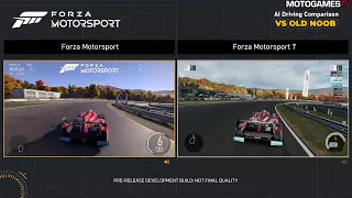 Forza Motorsport 7 vs Forza Motorsport 2023 - Old Noob (MotoGamesTV) vs New AI