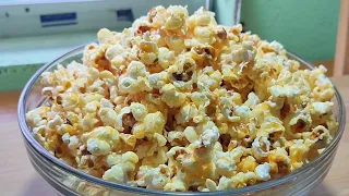 Popcorn/How to Make Perfect Caramel Popcorn /  Palomitas de Maíz con Caramelo/ yum taste