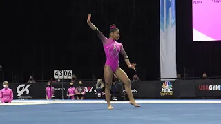 Nina Ballou – Floor Exercise – 2021 Nastia Liukin Cup