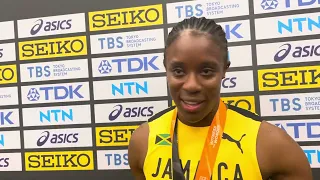 Danielle Williams Adds Gold Medal to Team Jamaica in 100m Hurdles at World Championships