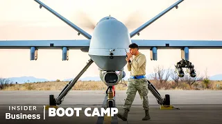 How Air Force Drone Pilots "Fly" The $32 Million MQ-9 Reaper | Boot Camp | Insider Business