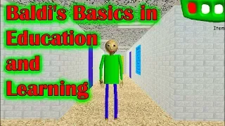Baldi's Basics in Education and Learning Тестирование школьного хоррора