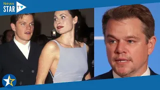 Matt Damon admits ex Minnie Driver 'rocked his world' before breakup