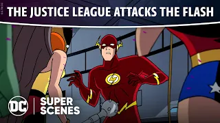 Justice League - Justice League Attacks The Flash | Super Scenes | DC