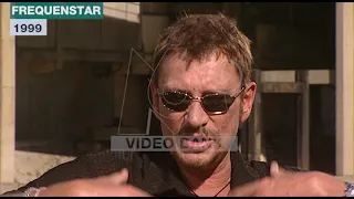 Extrait archives M6 Video Bank //Johnny Hallyday (Fréquenstar - 1999)