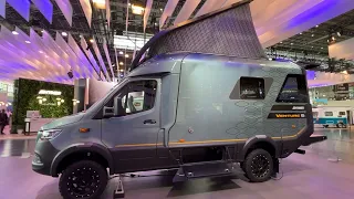 2024 Hymer Venture S 4x4 World Premiere Interior and Exterior Caravan Salon 2023 Dusseldorf