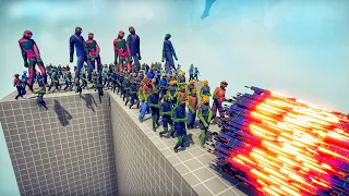 100x ZOMBIES + GIANT ZOMBIES vs EVERY GOD - Totally Accurate Battle Simulator TABS
