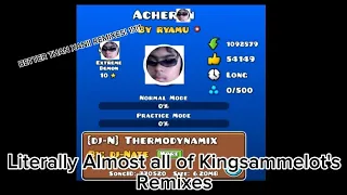 Literally Almost all of Kingsammelot's remixes