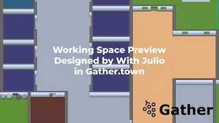 Gather.town Sample Working Space by with Julio