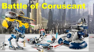 LEGO Star Wars: The Clone Wars Battle of Coruscant Stop Motion Animation