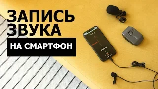 Запись звука на мобильный телефон | Петля, беспроводная петля, пушка