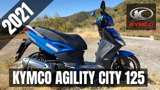 Kymco Agility City 125 (2021) | Test Ride & Review, Walkaround, Soundcheck, Acceleration | VLOG295