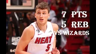 Nikola Jovic 7 Pts 5 Reb Washington Wizards vs Miami Heat HIGHLIGHTS