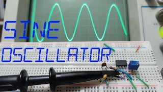 How to Make a Sine Wave Oscillator  /w an OpAmp (Wien Oscillator)