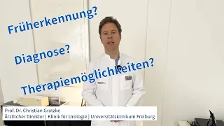 Prostatakrebs - Q&A mit Prof. Dr. Christian Gratzke für Cochrane Deutschland