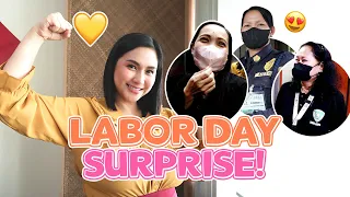 Labor Day Surprise! Para sa mga Hardworking Moms sa Senate Office | Mariel Padilla Vlogs