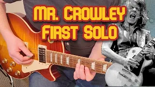 Randy Rhoads - Mr. Crowley First Guitar Solo #randyrhoads #ozzyosbourne #mrcrowley