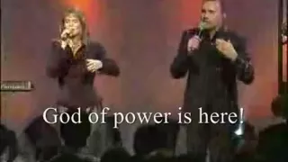 God is here with lyrics by Lara Martin and Abundant Life Worship team