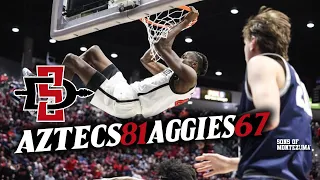 LIVE: San Diego State defeats Utah State 81-67 and Jon Schaeffer joins the show