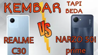 KEMBAR!!! tapi beda, narzo 50i prime vs realme c30, review realme c30 vs narzo 50i