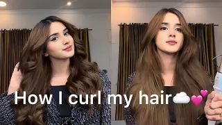How I style my hair!! || Alishbah Anjum