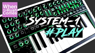 Roland System-1 synthesizer | Play (sounds demo)