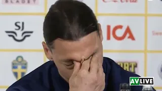 Ibrahimovic piange per il figlio Vincent: le lacrime durante la conferenza stampa in Svezia