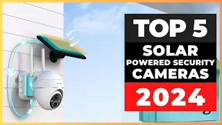 Best Solar Powered Security Cameras 2024 [watch before you buy]