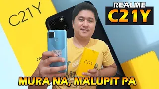 REALME C21Y unboxing and review | Ang malupit at mura na Realme