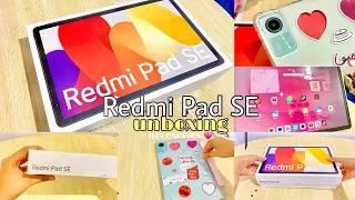 Unboxing Redmi Pad SE ✨‼️💗 + accesorios || 2023 New💌 #redmipadse #unboxing