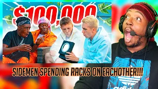 Reaction To SIDEMEN SPEND $100,000 ON EACH OTHER IN 1 HOUR