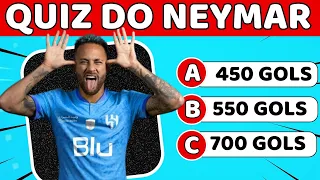 🎯 Quiz do Neymar:  O quanto você sabe sobre o Neymar Junior?❓ Quiz Futebol