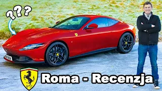 Ferrari Roma recenzja - 0-100km/h, 1/4-mili, drift i wiele więcej!