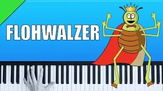 Flohwalzer - Klavier Tutorial - sehr einfach