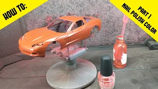 HOW TO: use nail polish paint on your skill models [part 1]