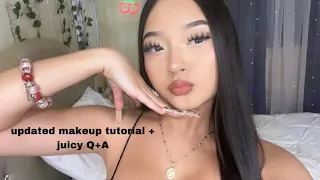 UPDATED MAKEUP TUTORIAL + juicy Q&A